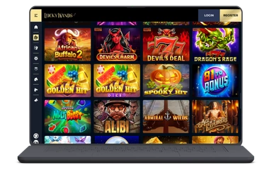 LuckyWands Casino login